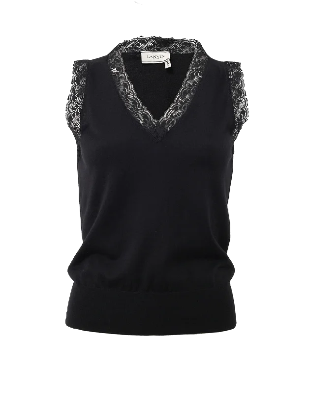 Lace Trim Tank