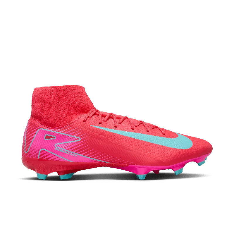 Nike Mercurial Youth Superfly 10 Academy FG-Ember Glow/Aurora Green