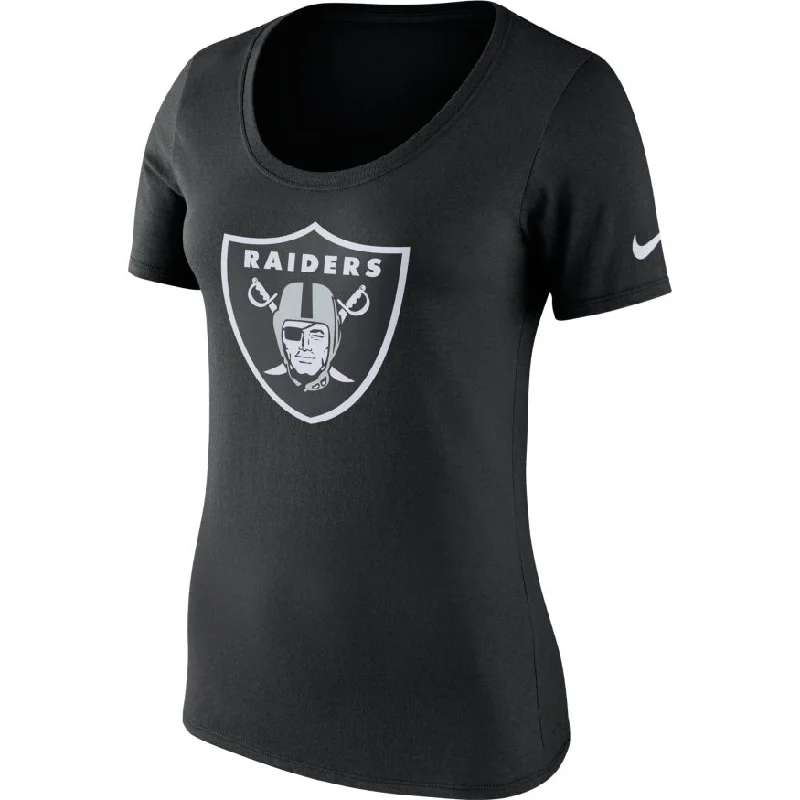 NIKE OAKLAND RAIDERS WMN LOGO TEE