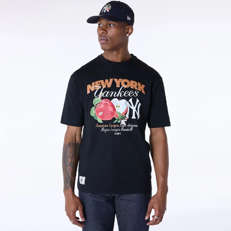 New York Yankees MLB Fruit Black T-Shirt