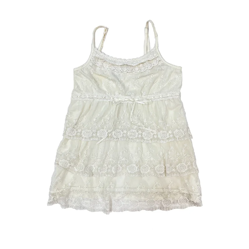 Lace Layered Mesh Camisole