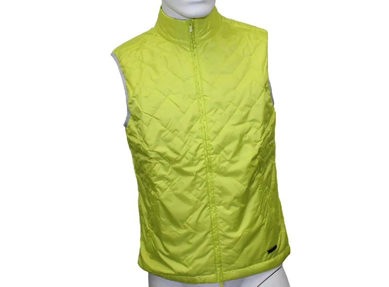 Pearl Izumi Rove Insulated Cycling Vest - Bio Lime-Dark Olive