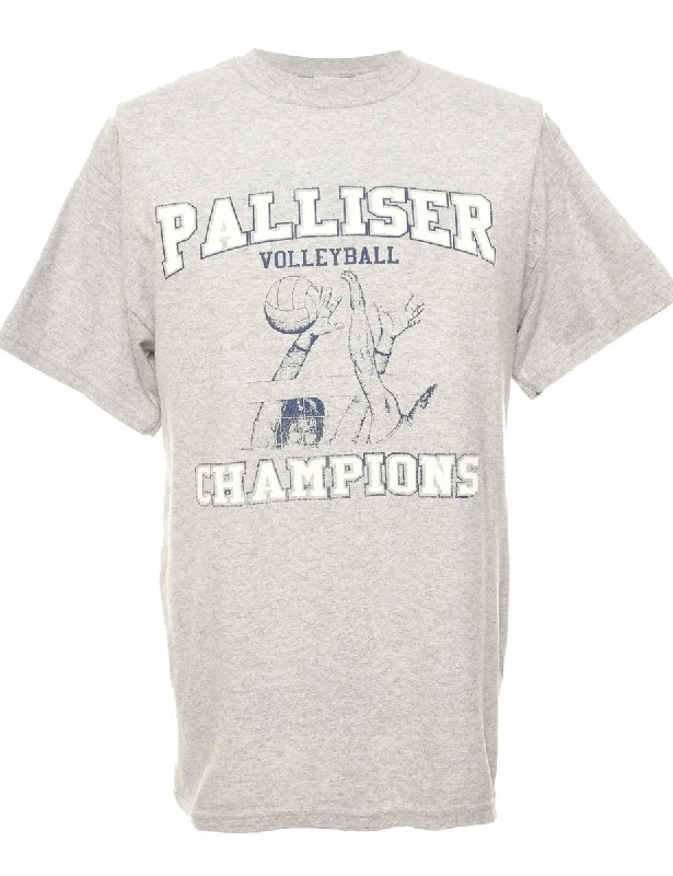 Palliser Grey Gildan Sports T-shirt - M