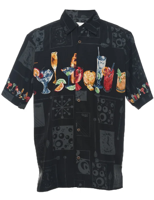 Bill Blass Hawaiian Shirt - S