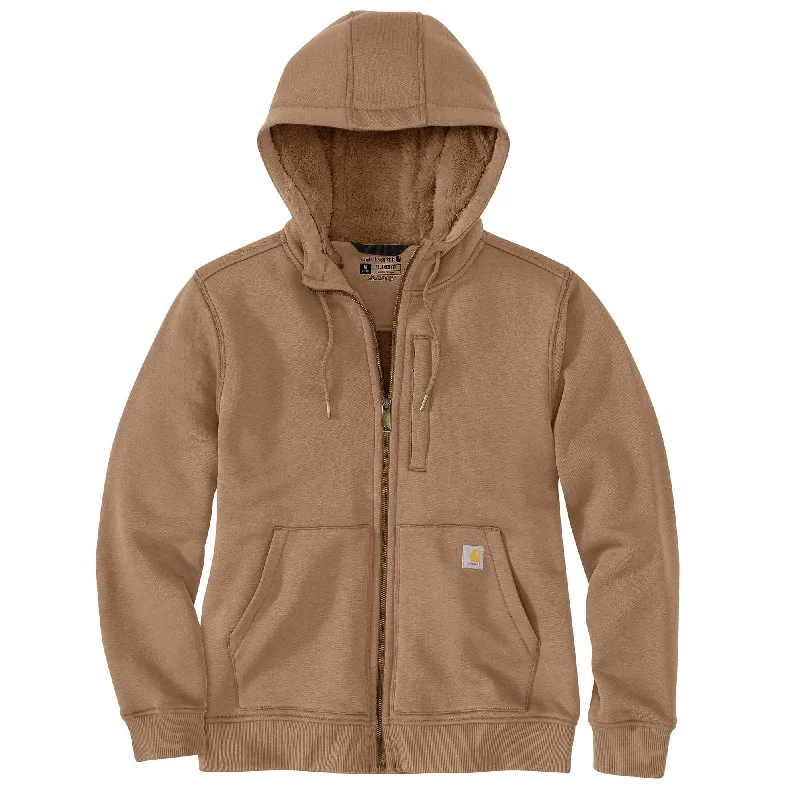 106026 - Carhartt Women's Relaxed Fit Midweight Sherpa-Lined Full-Zip Sweatshirt